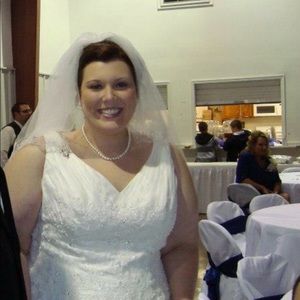 Ivory Plus Size Wedding Dress